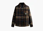 Kith Brushed Plaid Sheridan Shirt Jacket Nocturnal