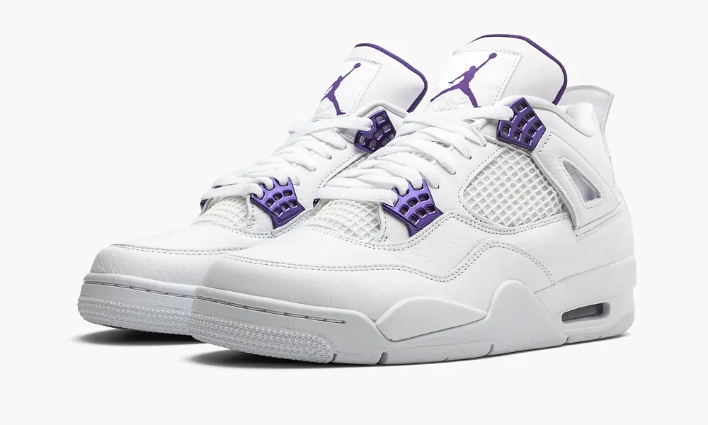 Air Jordan 4 Metallic Pack - Purple