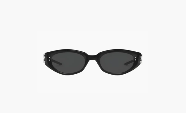 Gentle Monster Metal Acetate Oval Eye - PROTECTIVE MUKAS FEMALE Black 