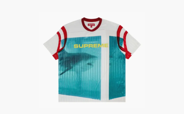 Supreme x Damien Hirst Soccer Jersey White 
