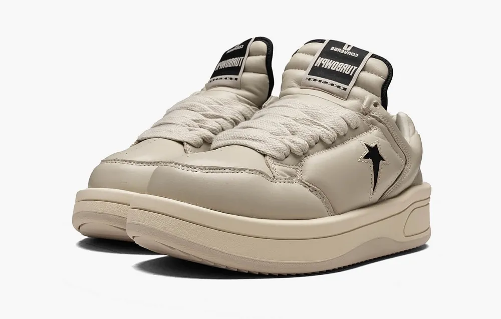 Rick Owens DRKSHDW x Converse TURBOWPN Low Pelican