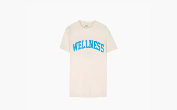 Sporty & Rich Wellness Ivy Crewneck T-Shir White 