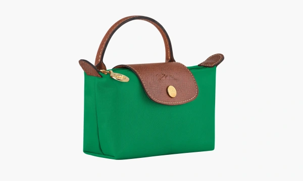 Longchamp Le Pliage Original Pouch With Handle Green 
