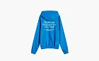 Sporty & Rich HWCNY Hoodie Royal Blue & White