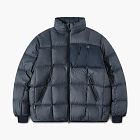 Nothomme Stand Collar Down Jacket Navy Blue