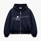 Худи C2H4 x Mastermind Japan Profile Zip Mist Navy