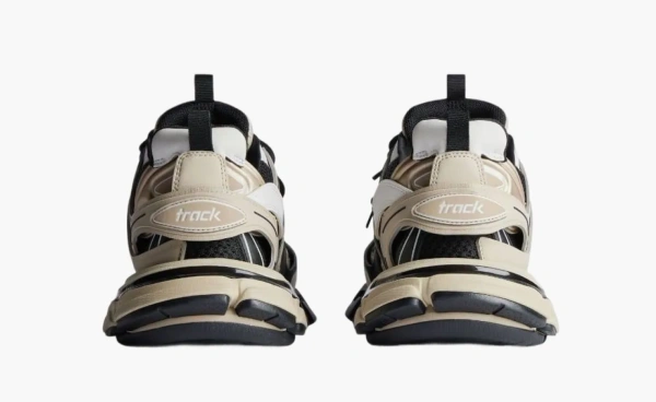 Balenciaga Track Sneakers Beige and Black Mesh and Nylon 
