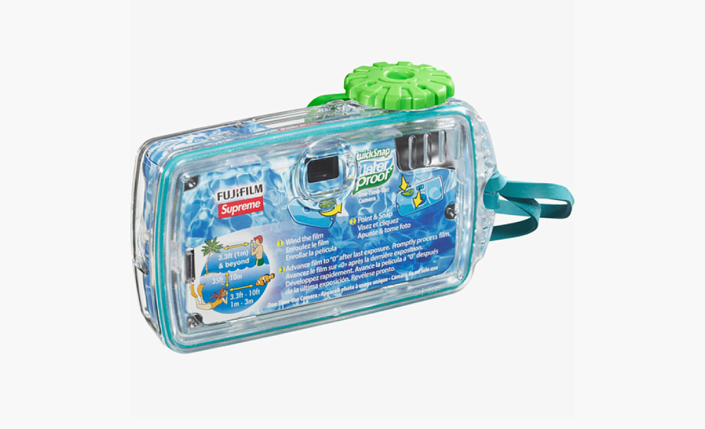 Supreme x FujiFilm Waterproof Camera Blue