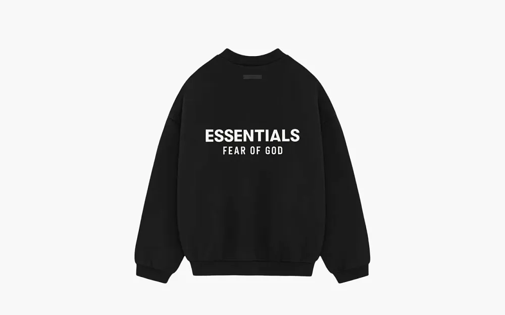 Fear Of God Essentials Graphic print Sweatshirt Jet Black