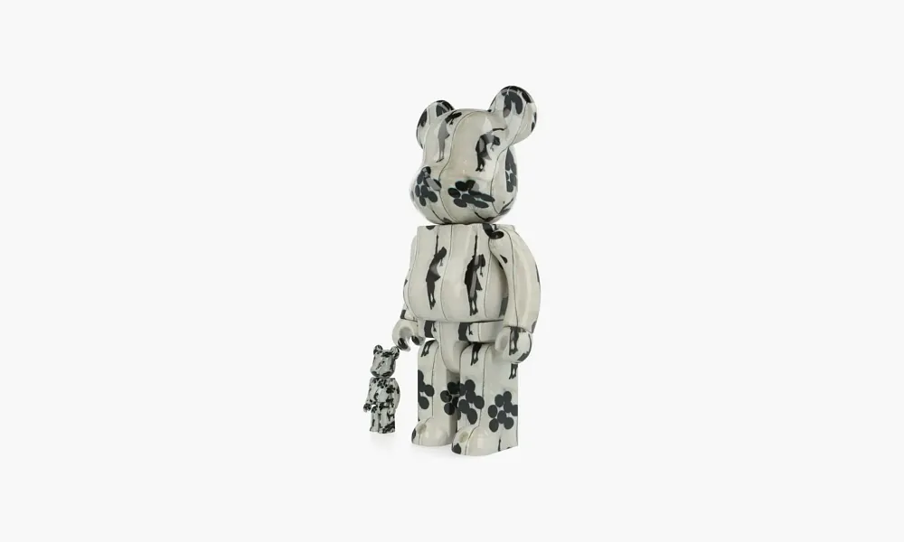 Bearbrick Flying Ballons Girl 100% And 400%