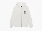 Stussy Stock Link Zip Hoodie Pigment Dyed Natural