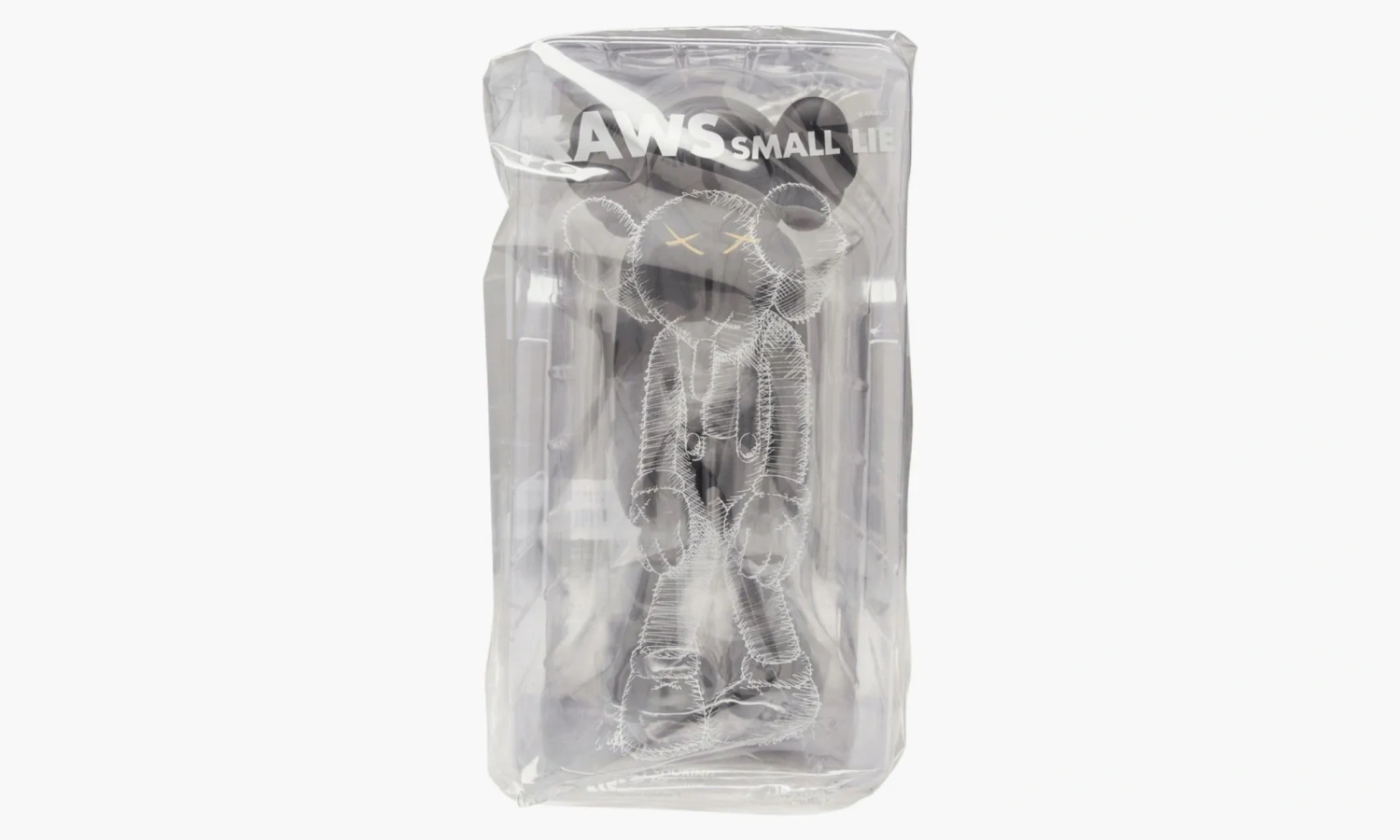 Kaws Small Lie Companion Vinyl Figure Black 