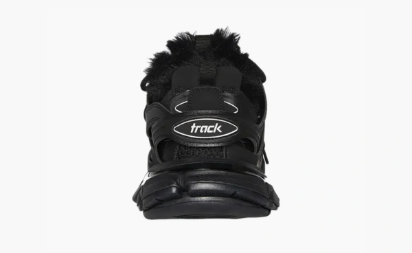 Balenciaga Track Sneaker Faux Fur Black 