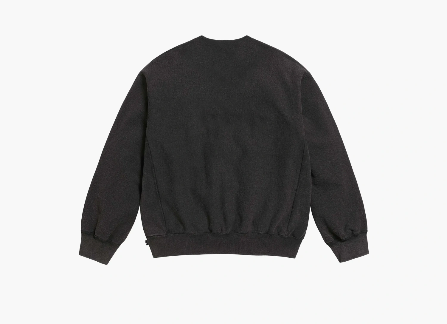 Supreme Washed Box Logo Crewneck Black 