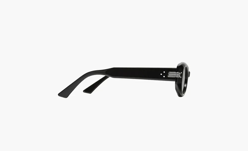 Gentle Monster Plastic Frame Irregular Shape Sunglasses Unisex Black