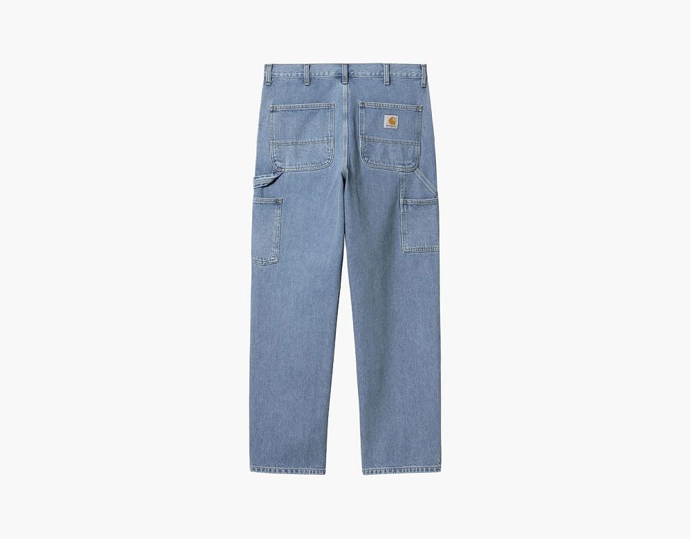 Carhartt WIP Double Knee Carpenter Jeans Light Blue