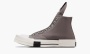 фото Rick Owens X Converse Chuck Taylor Drkshdw "Iron" (Rick Owens DRKSHDW)-A03938C