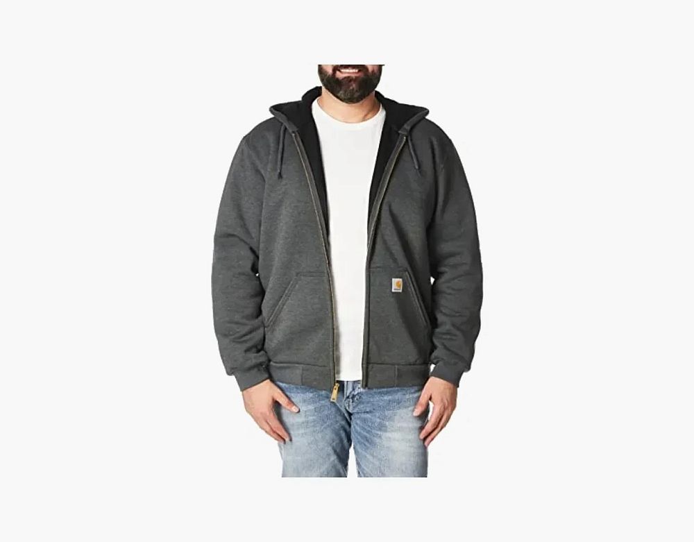 Carhartt Zip Hooded Sweatshirt Black