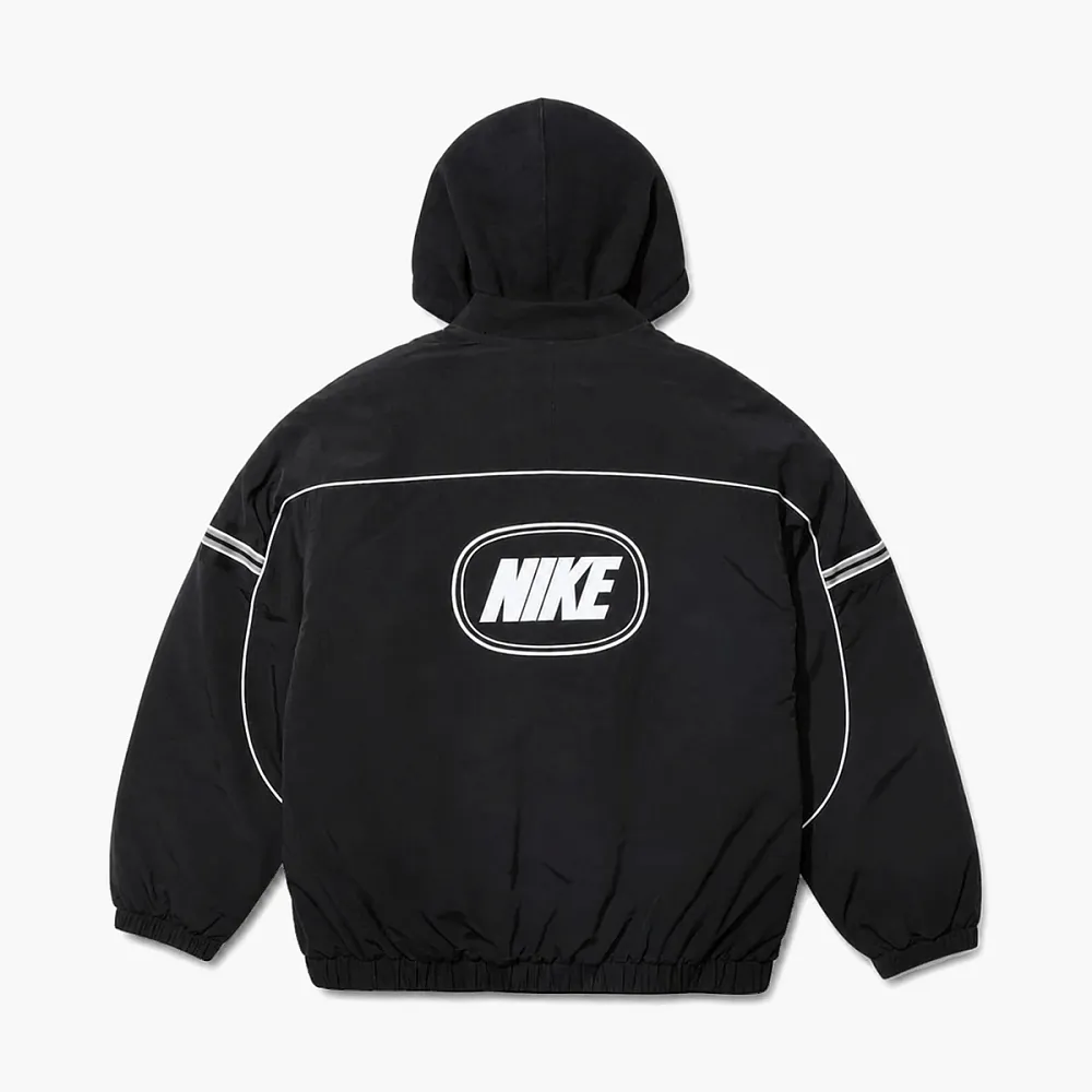 Supreme x Nike Nylon Hooded Jacket Black