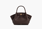 JW PEI Hana Mini Tote Bag Dark Brown