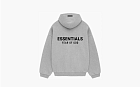 Fear of God Essentials Fleece Hoodie II Light Heather Grey