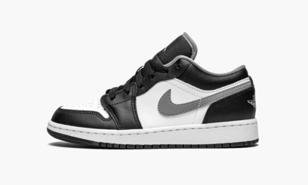Air Jordan 1 Low GS Black / White / Grey 