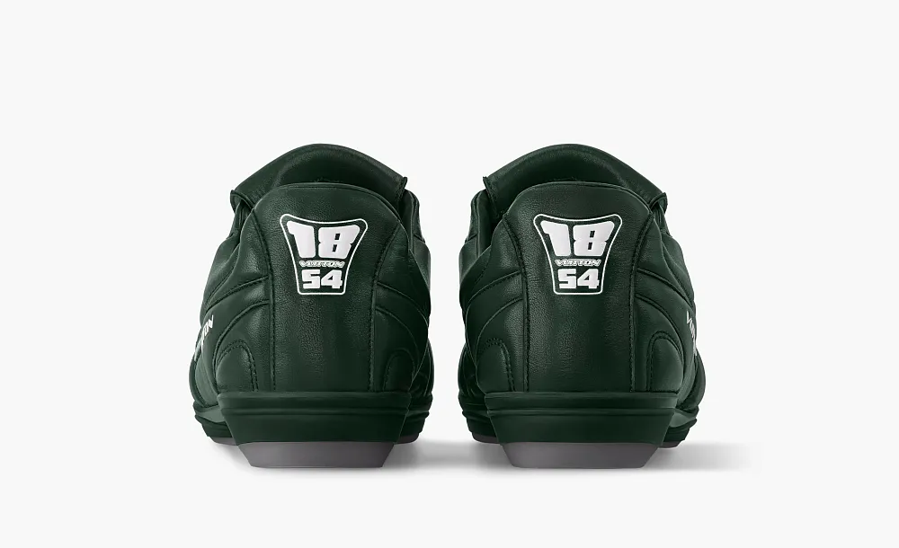 Louis Vuitton Footprint Soccer Sneakers Green