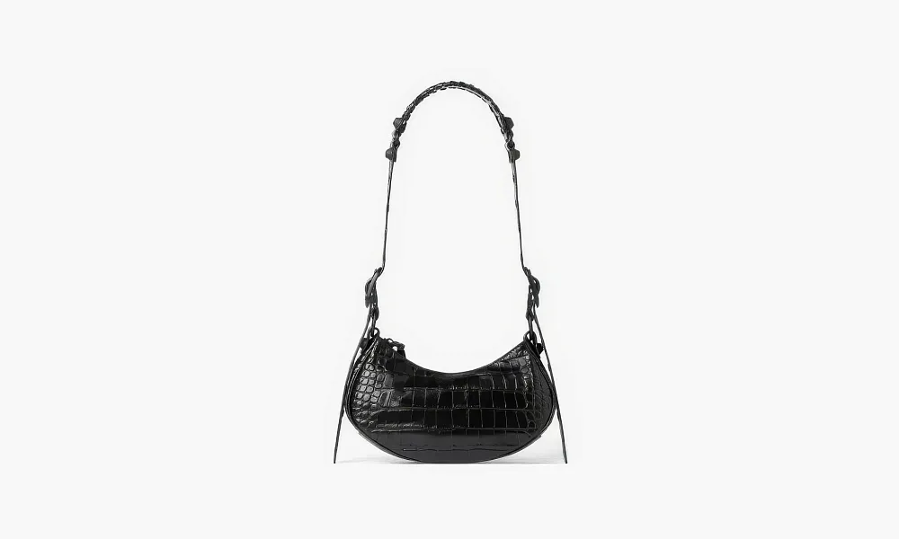 Balenciaga Le Cagole Shoulder Bag Black
