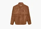 Adidas Originals Leather Jacket Brown