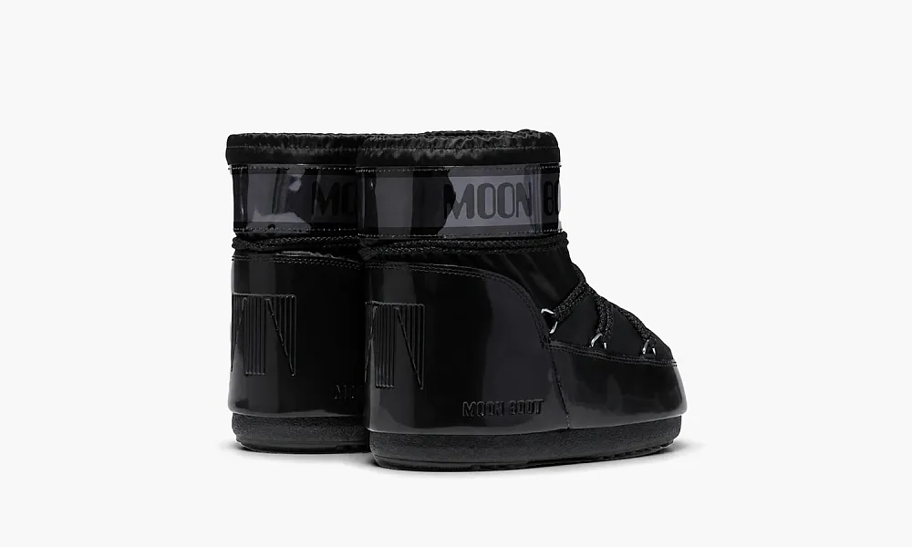 Moon Boot Icon Low Glance Black