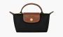 Longchamp Le Pliage Original Pouch With Handle Black 