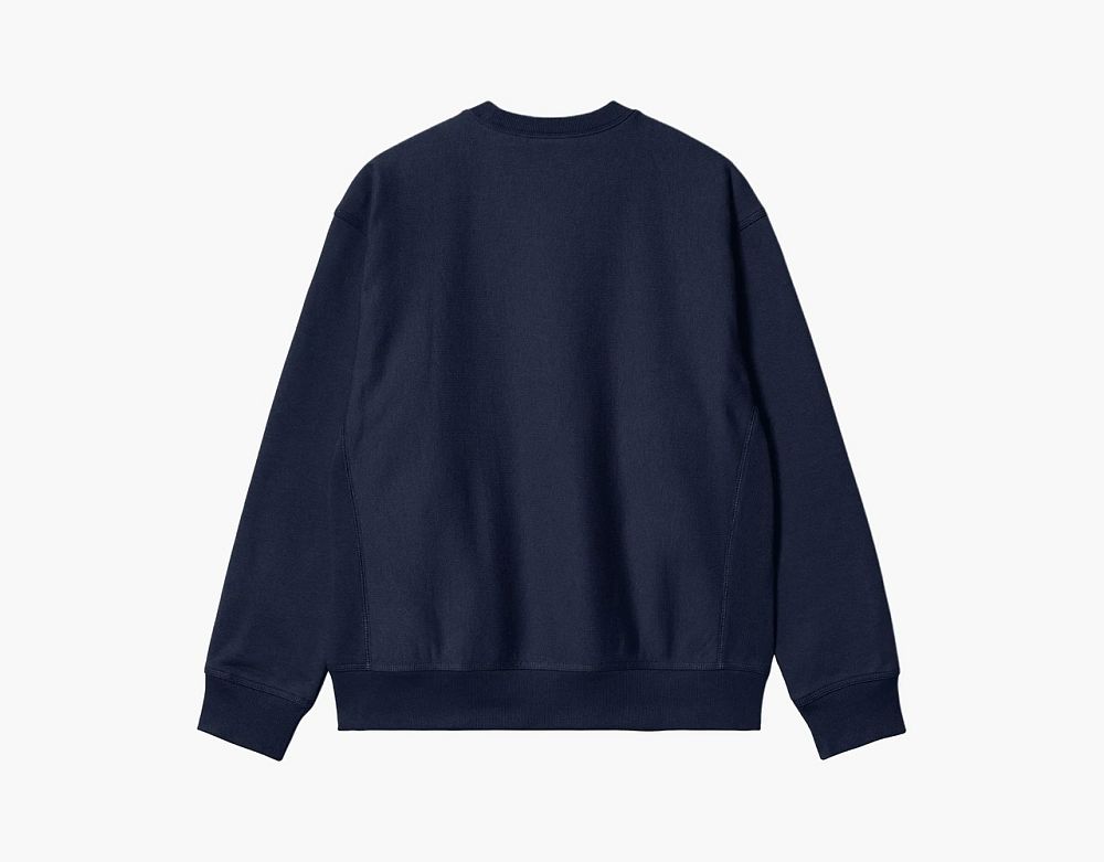 Carhartt WIP Chase Sweatshirt Navy
