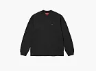Supreme Small Box L/S Tee Black