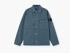 Stone Island Light Bull Denim-TC Overshirt Indigo