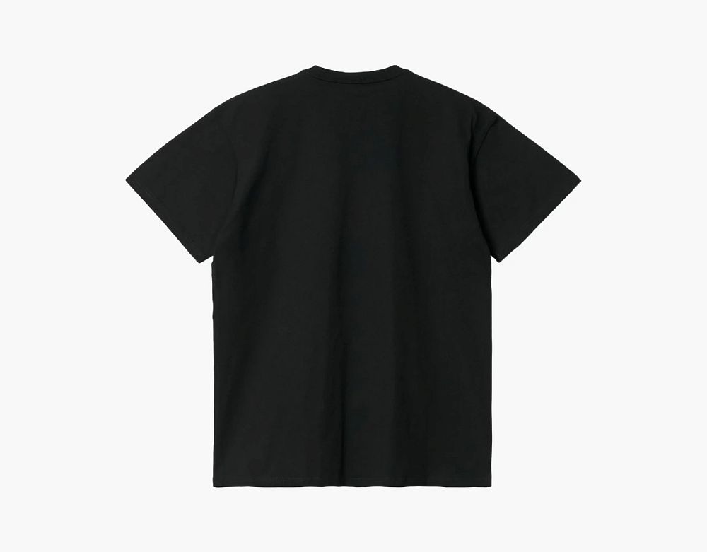 Carhartt WIP Chase Logo T-Shirt Black