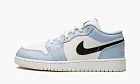 Air Jordan 1 Low GS Ice Blue Black