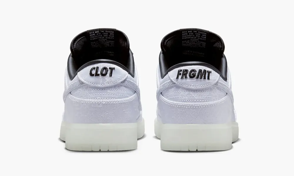Nike Dunk Low Clot Fragment White