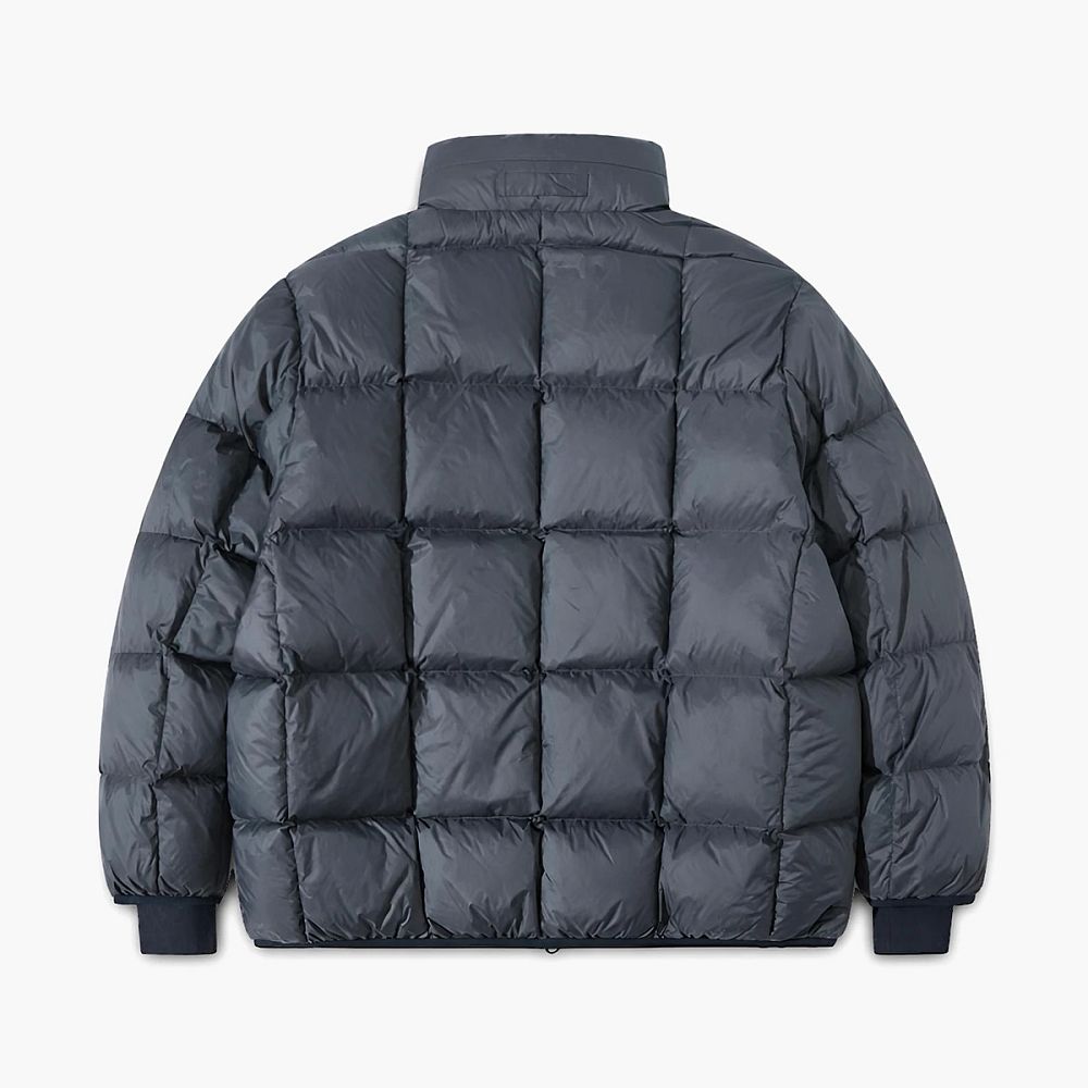 Nothomme Stand Collar Down Jacket Navy Blue