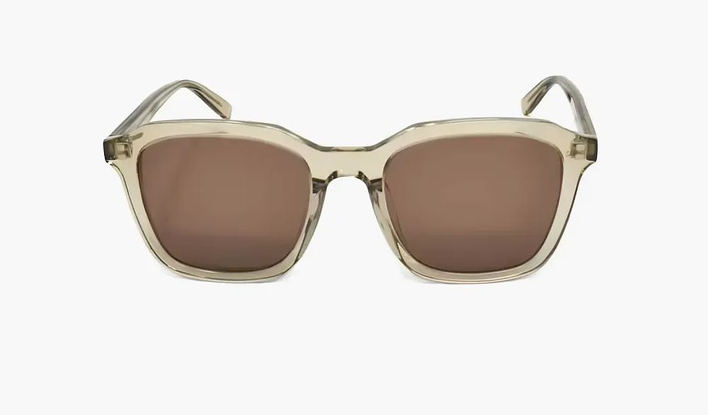 Saint Laurent Square SL 457 Sunglasses Yellow/Brown