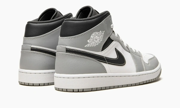 Air Jordan 1 Mid GS Light Smoke Grey Anthracite
