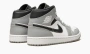 Air Jordan 1 Mid GS Light Smoke Grey Anthracite 