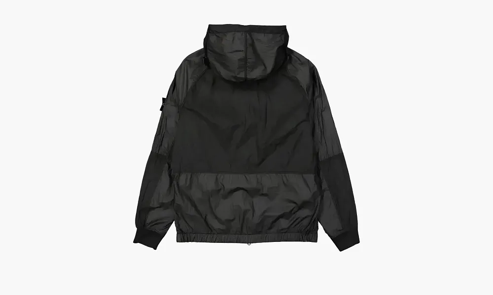 Stone Island Nylon Metal Watro-tc Hooded Jacket Black