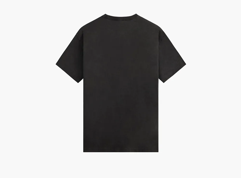 Kith x The Sopranos Main Logo Vintage Tee Black