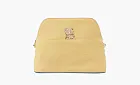 Hermès Cotton Canvas Bag Brown Red Yellow