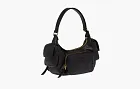Miu Miu Leather Pocket Bag Black
