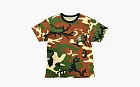 Chrome Hearts Camo Matty Boy Caution Tee Multicolor