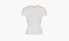 SKIMS T-shirt Cotton Jersey White