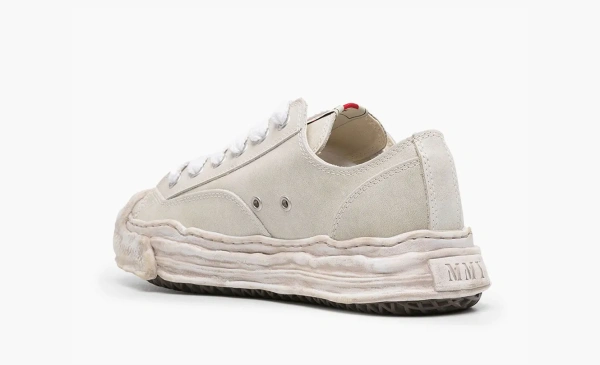 Maison Mihara Yasuhiro Hank Low Vintage Leather - White 