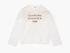 Acne Studios Logo T-Shirt Dusty White