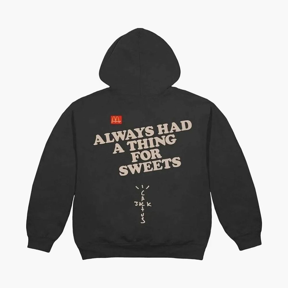 Cactus Jack by Travis Scott x McDonald's Apple Pie Hoodie Black